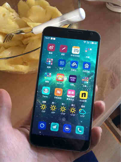 魅族 MX5 16GB 银黑色 联通4G手机 双卡双待