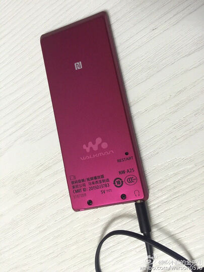 索尼(SONY)NW-A25 mp3无损音乐播放器 高清