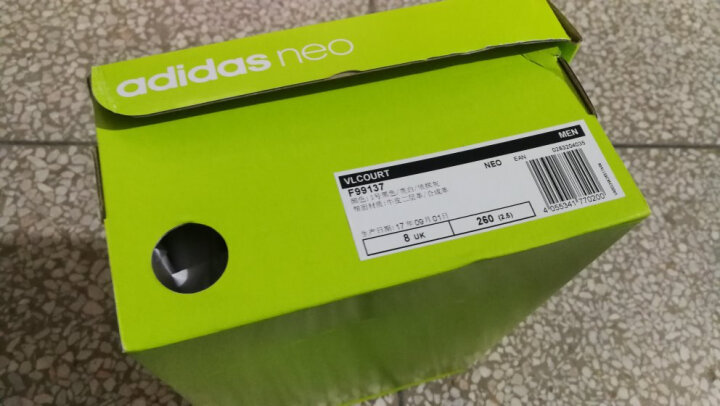 阿迪达斯 adidas 官方 neo 男子 休闲鞋 F99137 如图 42 晒单图