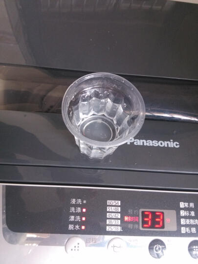 松下（Panasonic) 7.5公斤全自动波轮洗衣机 松下品质 大容量 智能控制 高效节能XQB75-Q77201灰色 晒单图