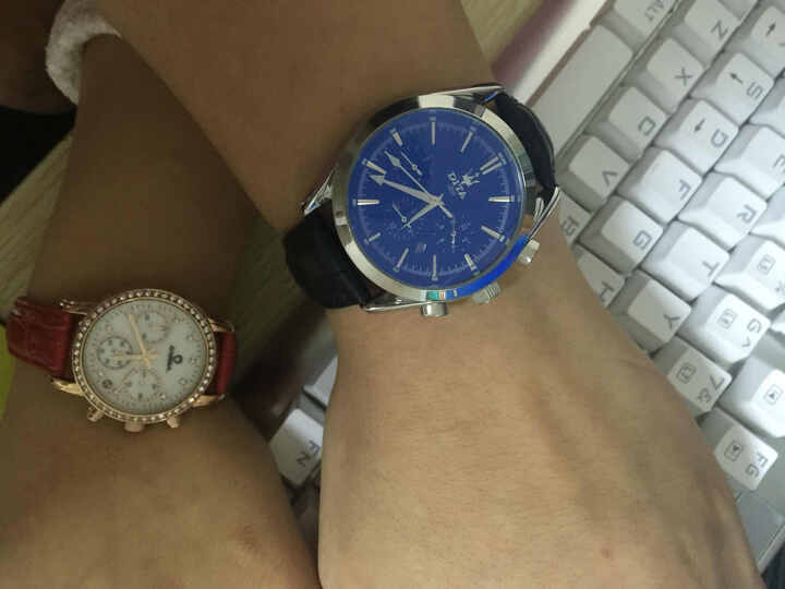 迪塔(DITA)手表男士真皮表带时尚商务三眼大表