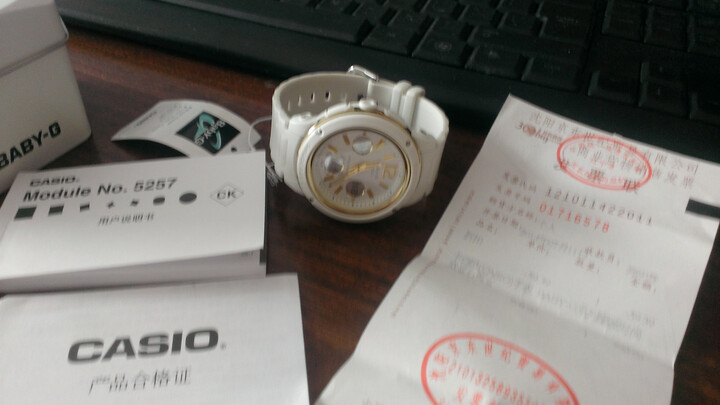 卡西欧(CASIO)手表 BABY-G系列潮流时尚双显