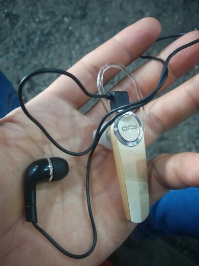 QCY USB单边耳机 实现双声道 适用于Q8蓝牙耳机 黑色 晒单图