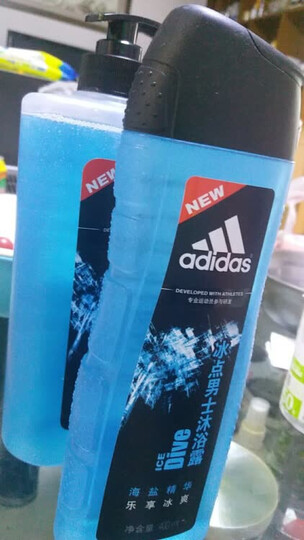 阿迪达斯(Adidas)男士清风香波沐浴露400ml 持久留香控油香波沐浴露 晒单图