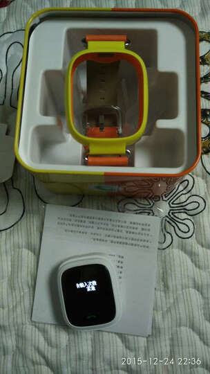 小天才电话手表Y01 橙黄 儿童智能手表360度防