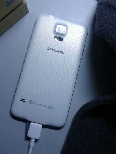 星 Galaxy S5 (G9008V) 闪耀白 移动4G手机--手