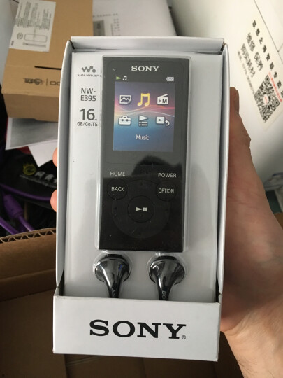 索尼（SONY） Walkman MP3播放器音乐随身听 FM广播 8G续航 35小时 NWE394 黑色8G学生听英语听力 晒单图
