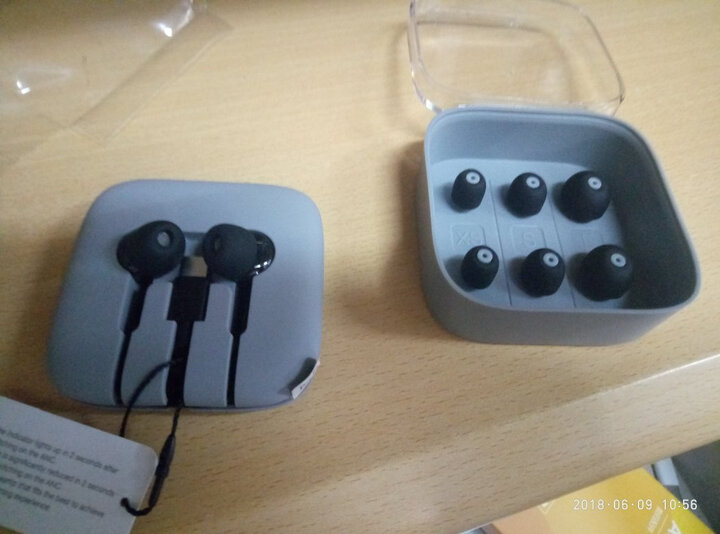 小米(MI)降噪耳机Type-C版 白色 双动圈动铁 入耳式 耳麦 晒单图