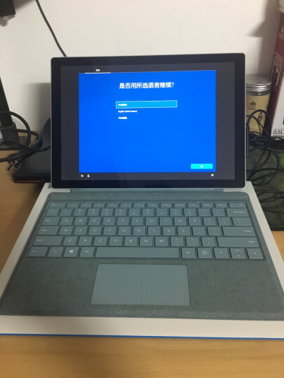 微软（Microsoft）Surface Pro 特制版专业键盘盖（湖光绿） 晒单图