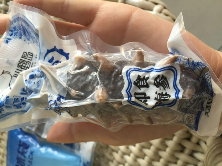 仙鹤岛大连冷蒸即食海参  高品质辽参海鲜水产 冷冻保存 海叁送礼盒装 10-12只/500g 【国家专利】 晒单图