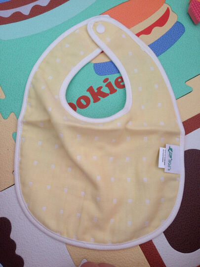 三利 纯棉高密度纱布围嘴 A类安全标准婴幼儿