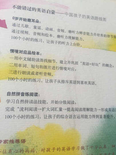 不能错过的英语启蒙 中国孩子的英语路线图--看