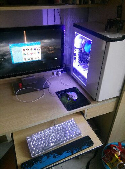 恩杰(NZXT) H440 白色 (全钢顶部前面面板\/液体