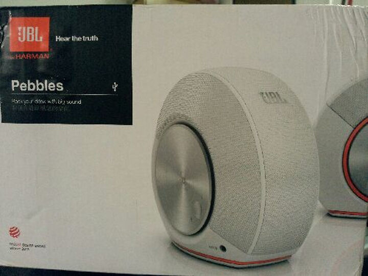 JBL PEBBLES音乐蜗牛 即插即用立体声音箱