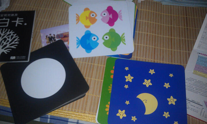 宝宝视觉激发:彩色卡1(适合3个月~3岁宝宝使用