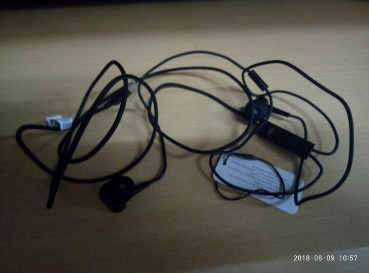 小米(MI)降噪耳机Type-C版 白色 双动圈动铁 入耳式 耳麦 晒单图