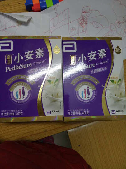 雅培 Abbott 小安素 全营养配方粉 香草味(适合