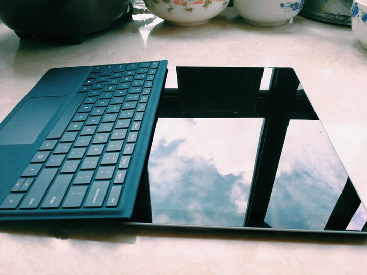 微软(Microsoft)Surface Pro 特制版专业键盘盖(湖光绿) 晒单图
