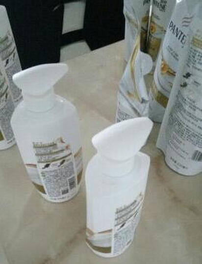 潘婷氨基酸洗发水套装丝质顺滑(洗500ml*2+护400ml)(送发膜70ml+洗80ml*2或洗发230ml补充装 赠品随机) 晒单图