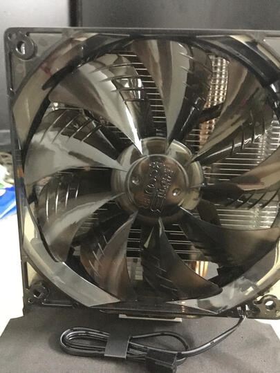 超频三(PCCOOLER)东海X4 CPU散热器(多平台/支持AM4/1151/4热管/PWM温控/12CM静音风扇/附带硅脂) 晒单图