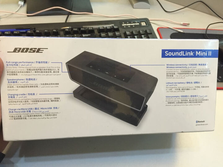 Bose SoundLink Mini蓝牙扬声器II-银白色 无线音箱/音响 晒单图