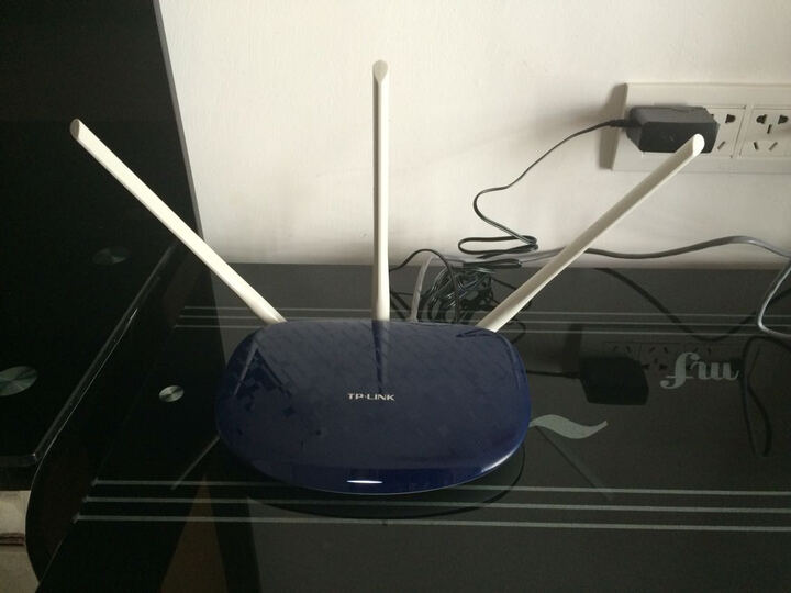 TP-LINK TL-WR886N 450M无线路由器(宝蓝)-