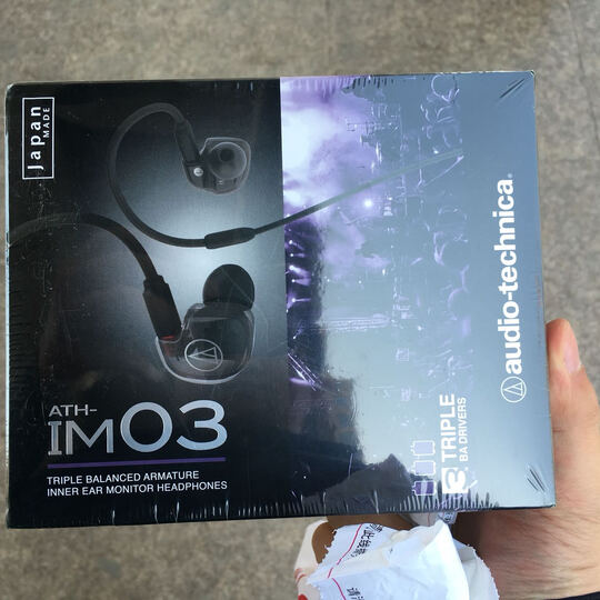 铁三角(Audio-technica) ATH-IM03 三单元动铁入