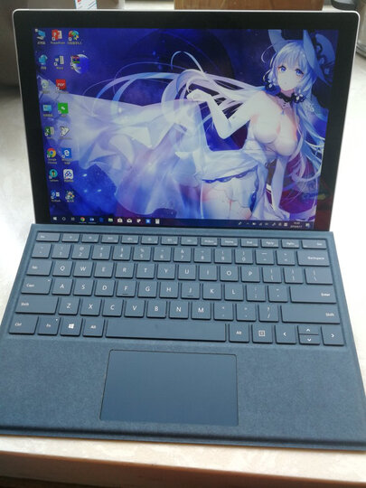 微软(Microsoft)Surface Pro 特制版专业键盘盖(湖光绿) 晒单图