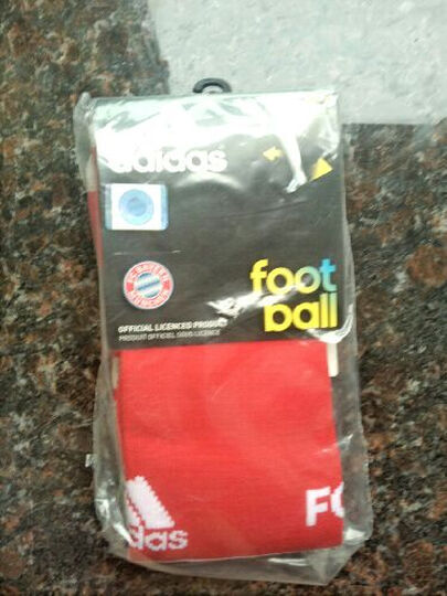 adidas 阿迪达斯 足球 男子 拜仁足球袜 拜仁红