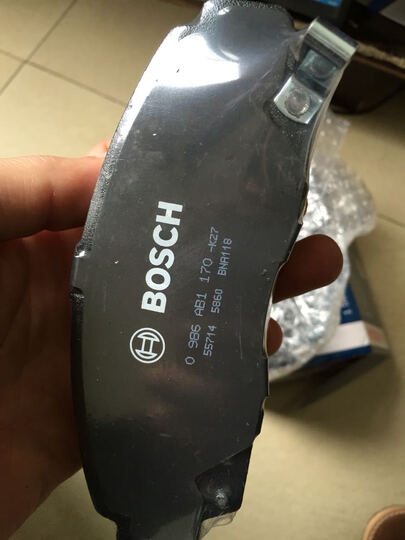 博世(BOSCH)刹车片后片 本田雅阁/思铂睿/CRV/思域 0986AB1617 晒单图