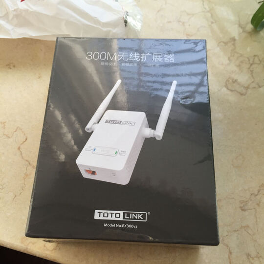 TOTOLINK EX300v2无线中继器WIFI信号放大器