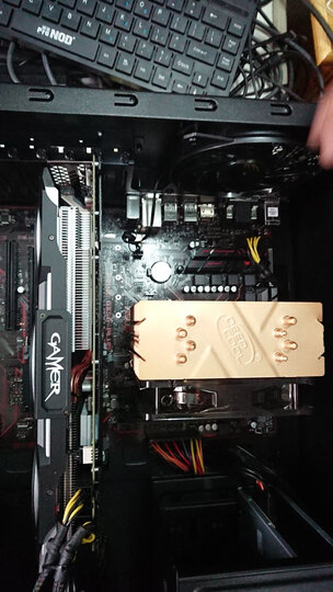 九州风神(DEEPCOOL) 玄冰400金鳞版 cpu散热器(多平台/支持AM4/4热管/智能温控/12CM风扇/附带硅脂) 晒单图