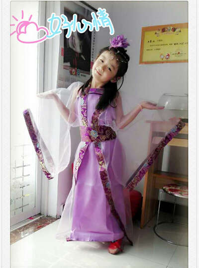 时光叙古典小萝莉夏女童汉服儿童古装贵妃小皇