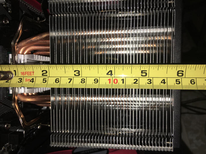 超频三(PCCOOLER)东海X4 CPU散热器(多平台/支持AM4/1151/4热管/PWM温控/12CM静音风扇/附带硅脂) 晒单图