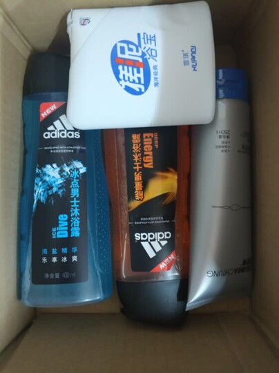 阿迪达斯(Adidas)男士清风香波沐浴露400ml 持久留香控油香波沐浴露 晒单图