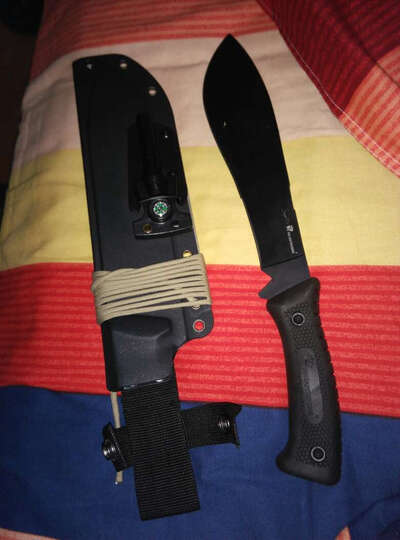 汉道 柳叶刀 砍刀 生存刀 户外 刀 直刀 不开刃 不