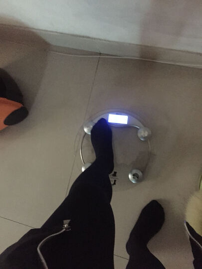 香山(CAMRY)EB9005L 圆形背光电子称体重秤