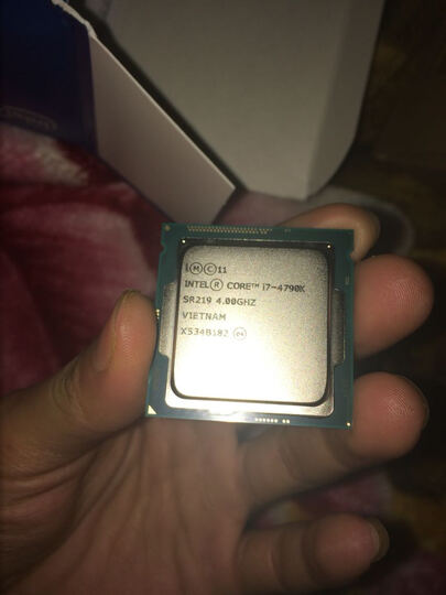 英特尔(Intel)酷睿四核 i7-4790k 1150接口 盒装