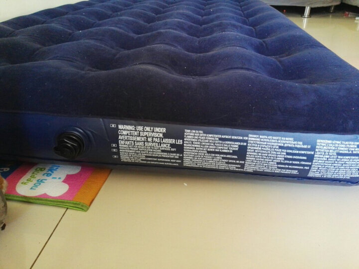 Bestway 折叠床充气床垫气垫床单人充气垫办公室午休床午睡床（附赠电泵1个）67274 晒单图