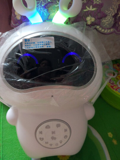 童之声 智能机器人宝宝玩具男女孩早教益智早教机wifi聊天机器人故事机学习机陪伴机器人国学机1-3岁 白色 晒单图