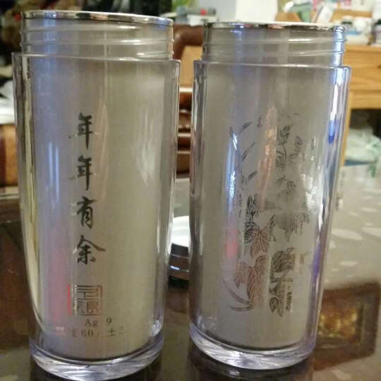 鑫泉鼎盛 银碗勺68克套装 宝宝银碗银勺 足银999 礼品银餐具 满月礼周岁礼生日礼物送宝宝 望女成凤 晒单图