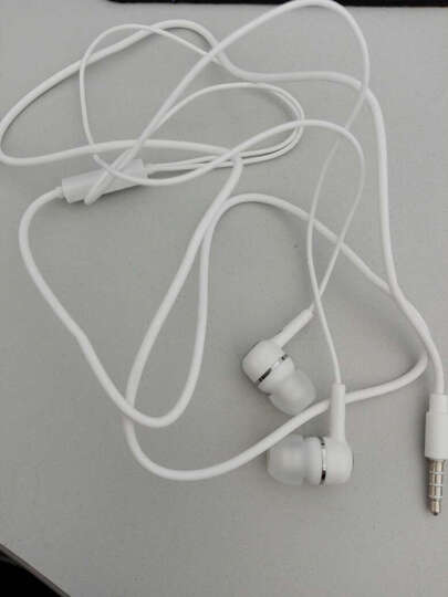 爱易思 EM005 清晰立体声线控耳机 白色--耳机