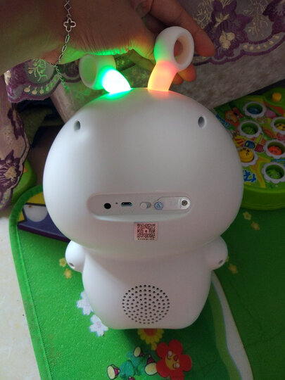 童之声 智能机器人宝宝玩具男女孩早教益智早教机wifi聊天机器人故事机学习机陪伴机器人国学机1-3岁 白色 晒单图
