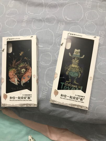 亿色（ESR） 苹果iPhonex手机壳防摔硬背软边（玻璃+透明硅胶） 狗年新款卡通图案个性创意潮男 琉璃款-警长 晒单图