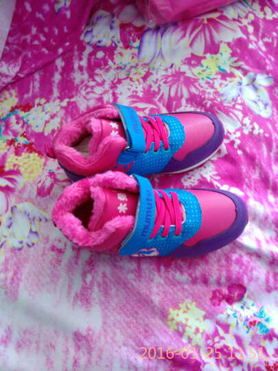 木木兔儿童运动鞋2015秋冬新款童鞋加绒男童