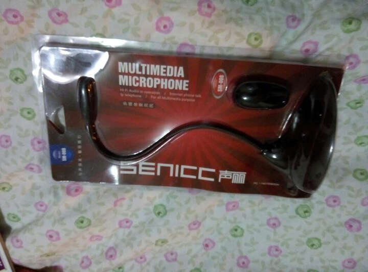 声丽(SENICC)SM-008 鹅颈式 电脑笔记本麦克