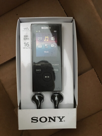 索尼（SONY） Walkman MP3播放器音乐随身听 FM广播 8G续航 35小时 NWE394 黑色8G学生听英语听力 晒单图
