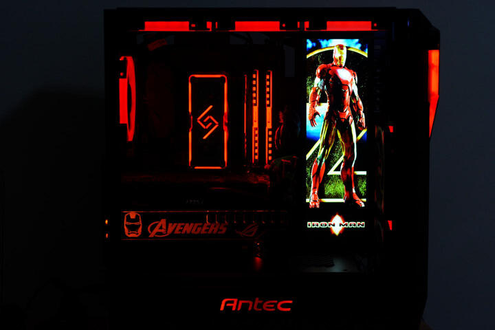 安钛克(Antec)DF500 SI星盾 中塔机箱(半透黑前面板+亚克力侧透/支持ATX主板360水冷/吃鸡办公/电脑台式主机) 晒单图
