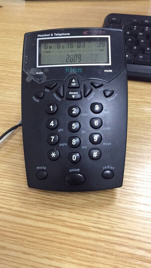北恩(HION)VF560耳机电话机商务话务耳麦话务员电话适用于话务员/客服/呼叫中心办公固定有绳电话机座机 晒单图