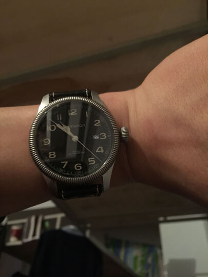 汉米尔顿机械男表:在京东多次购物,信赖自营店